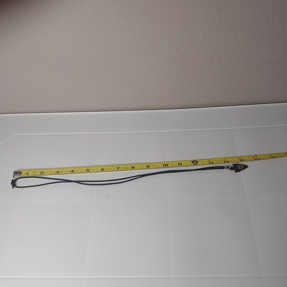 Mini Buffalo Nickle Faux Metal Arrowhead Rope Necklace - Picture 11 of 13